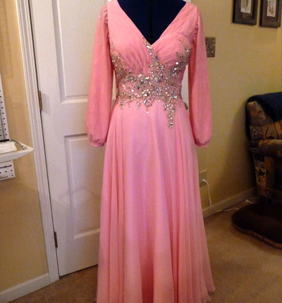 Pink Dress - Post Alteration